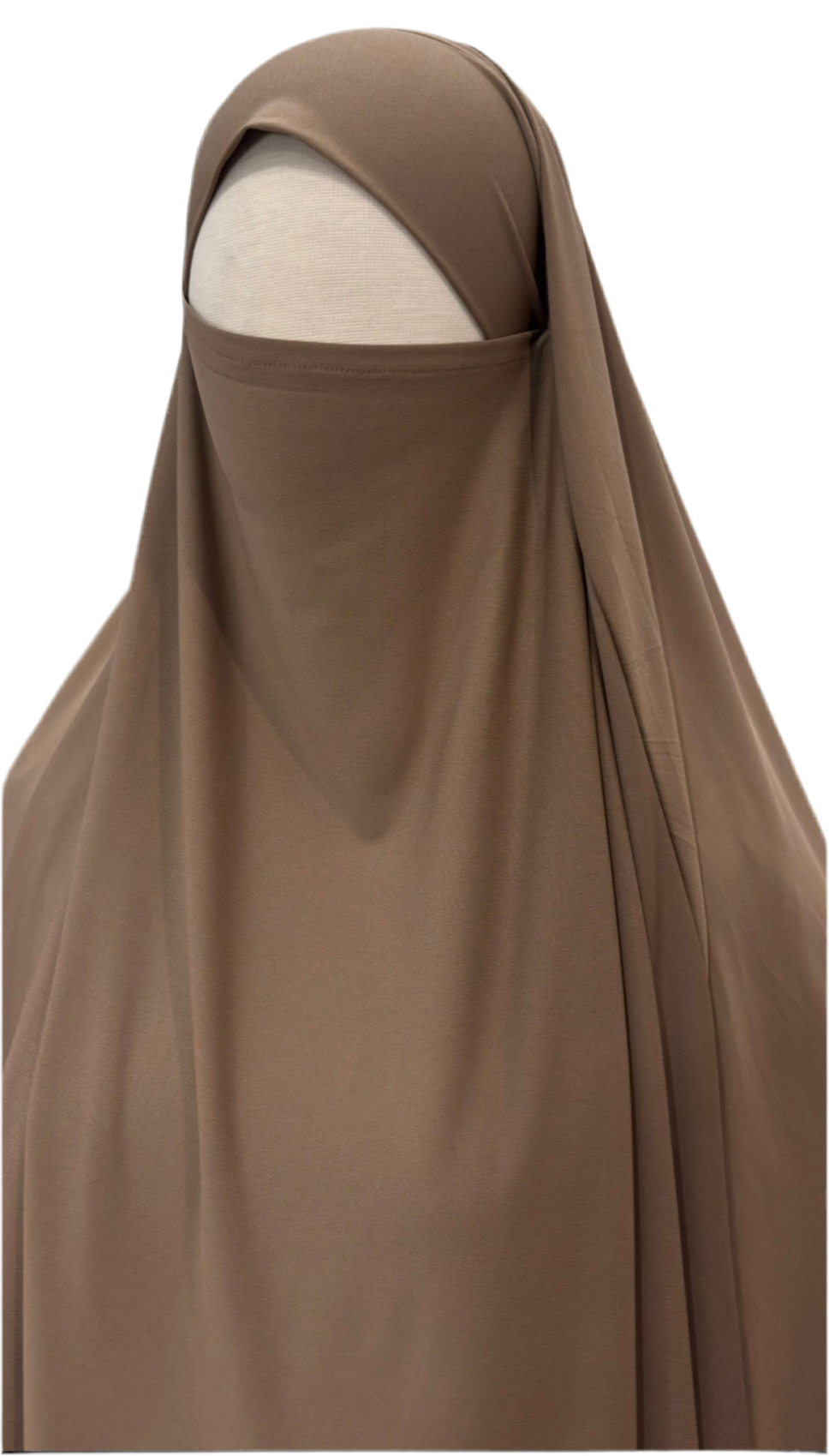 Premium Jersey Khimar - Mocha