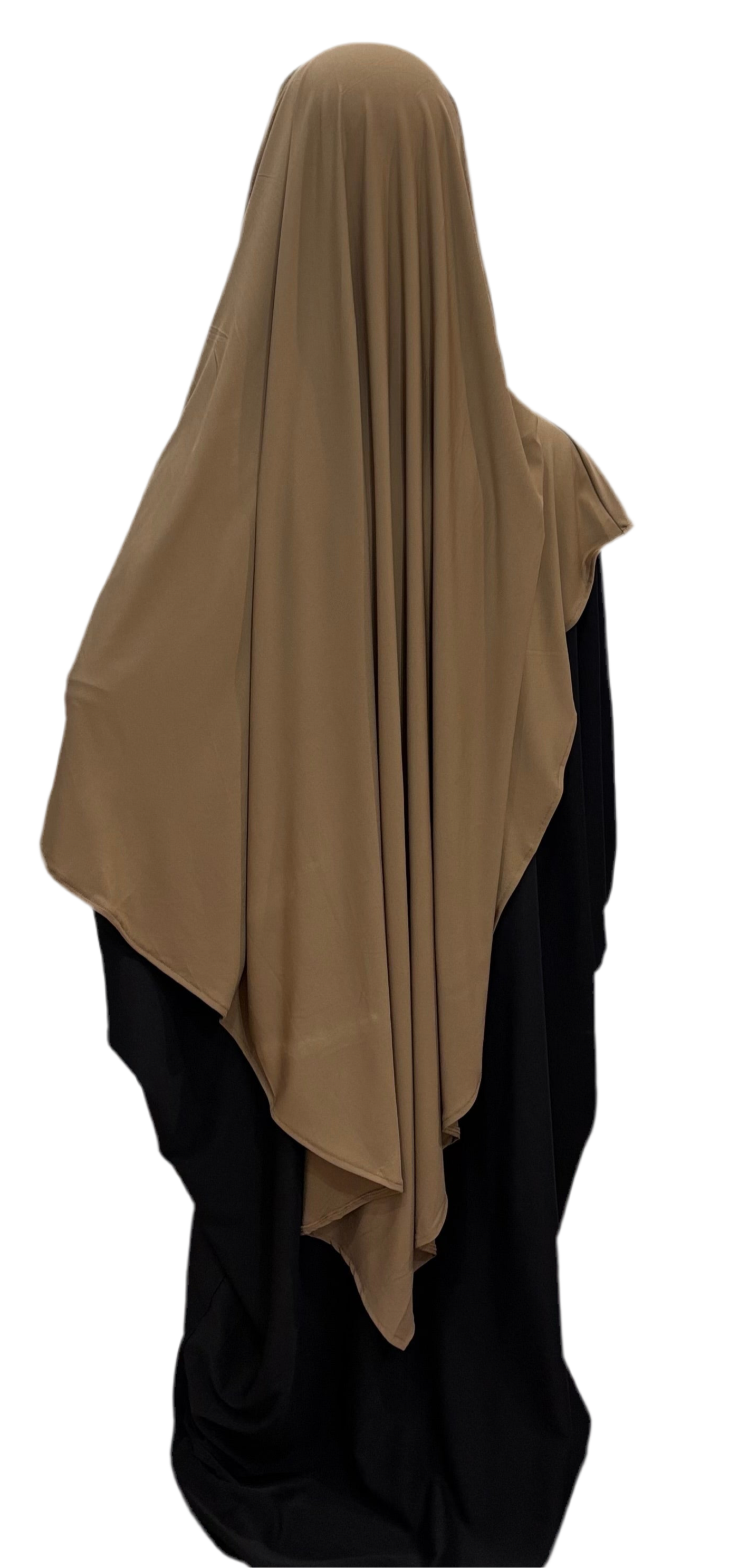Premium Jersey Khimar - Mocha