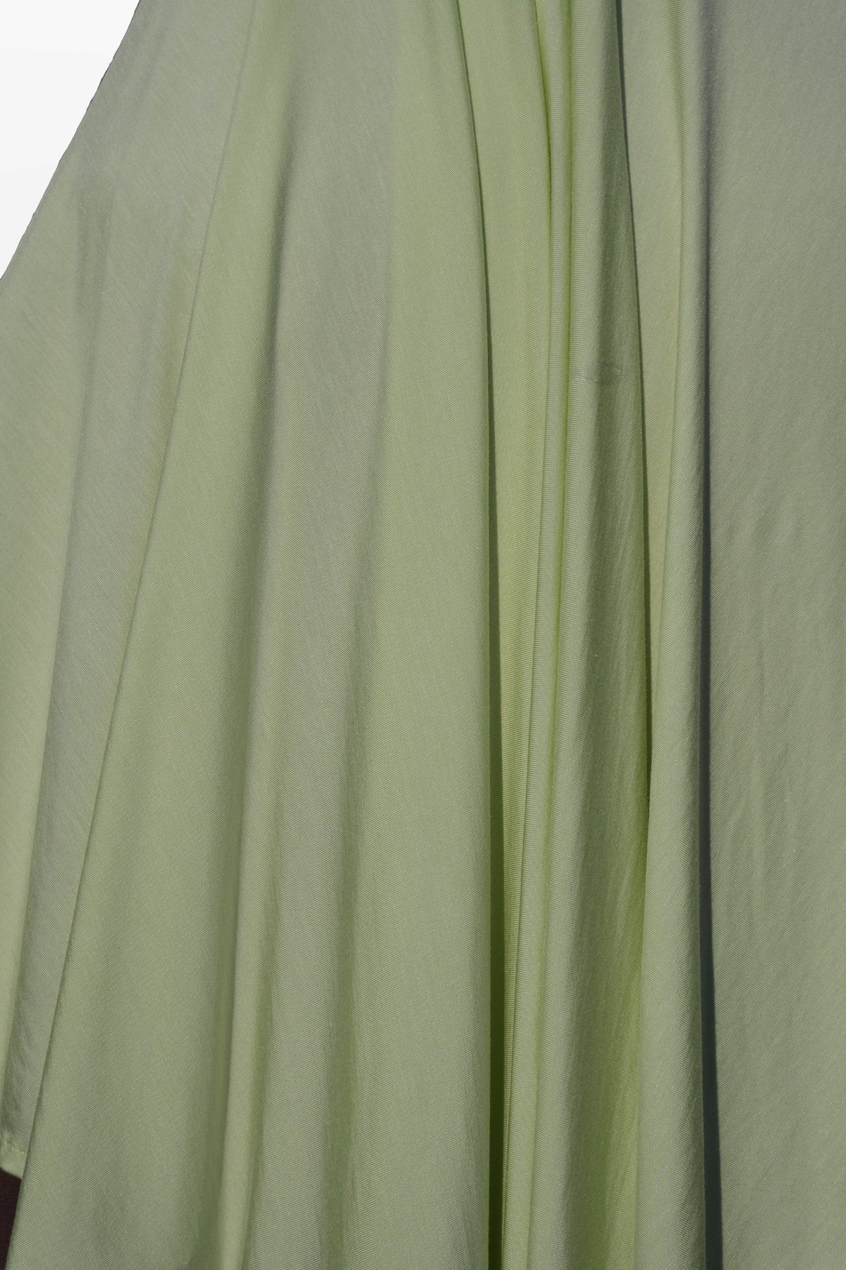 Khimar en Jersey Bambou - Pistachio Green